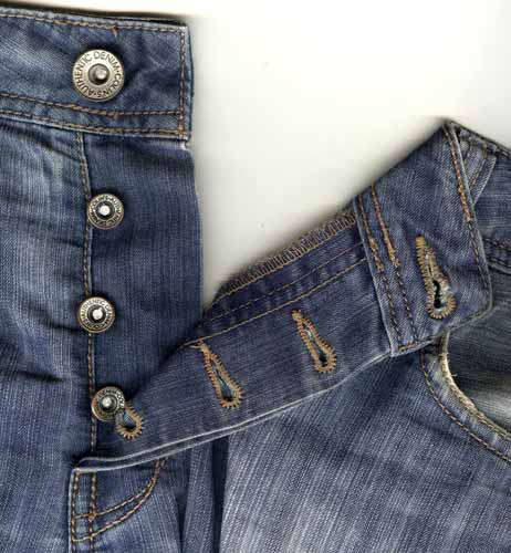 Colin&rsquo;s Jeans Authentic Denim джинсы ширинка на пуговицах Button Fly