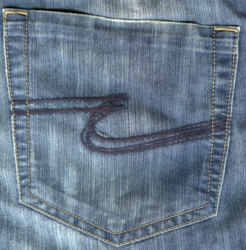 Colin&rsquo;s Jeans задние карманы с характернвм рисунком, джинсы мужские