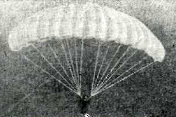 Landing gliding parachute Alpha-3 Десантный планирующий парашют Альфа-3