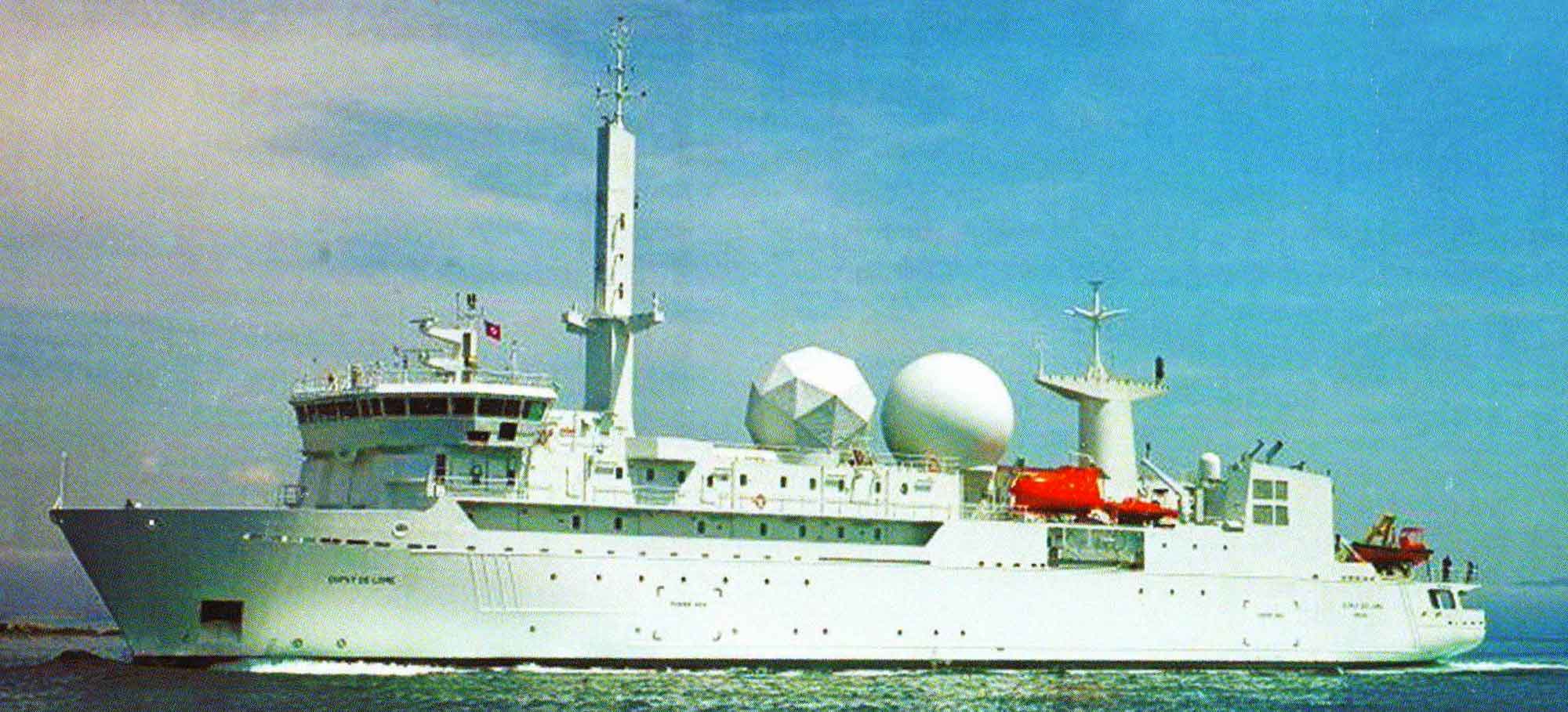 Разведывательный корабль ВМС Франции Дюпюи Де Лом, судно шпион Разведывательный корабль ВМС Франции Дюпюи Де Лом, судно шпион