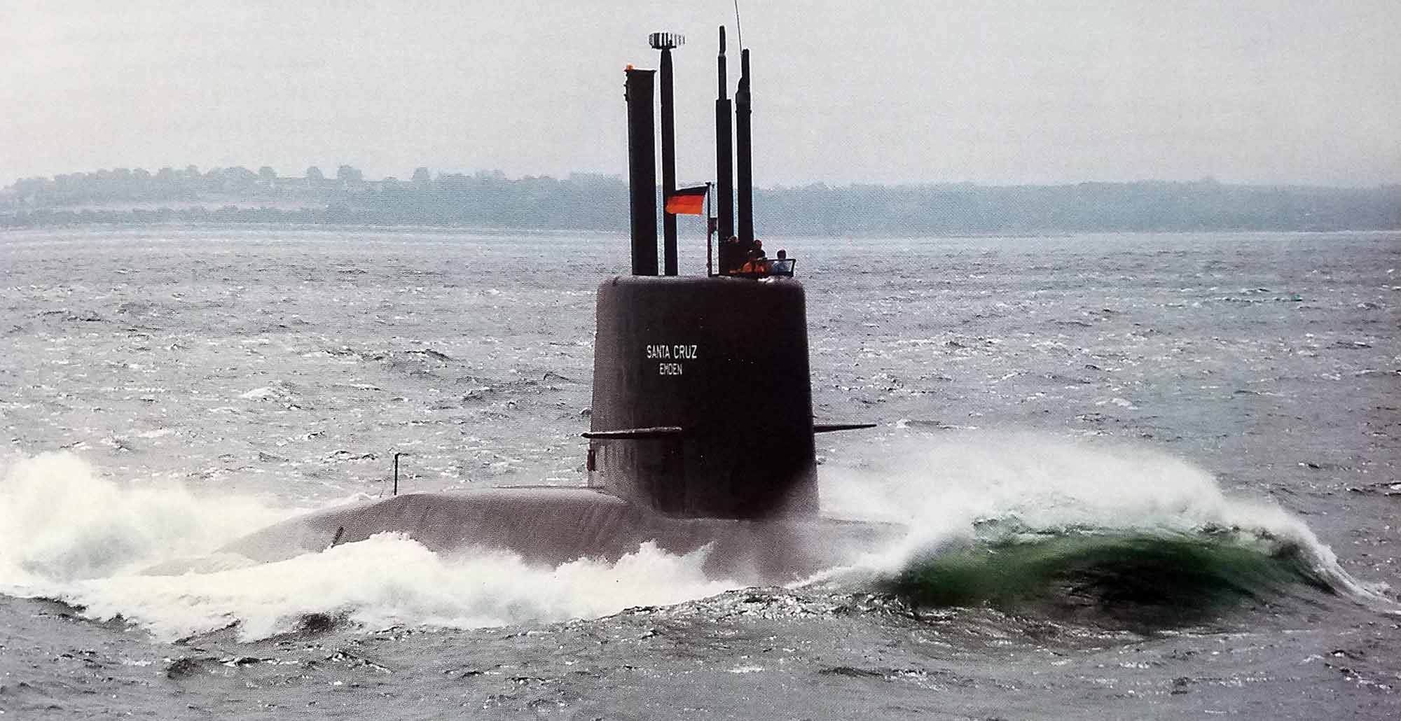 Подводная лодка типа Санта Крус проект 1700 ВМС Аргентины Подводная лодка типа Санта Крус проект 1700 ВМС Аргентины
