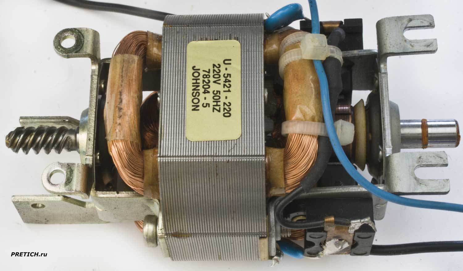 U.5421-220 220V 50Hz 78204-5 JOHNSON двигатель в PHILIPS HR 2576/A U.5421-220 220V 50Hz 78204-5 JOHNSON двигатель в PHILIPS HR 2576/A