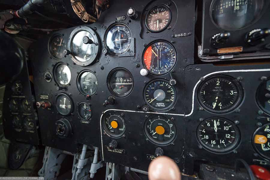 Ил-14 приборная панель Ил-14 приборная панель