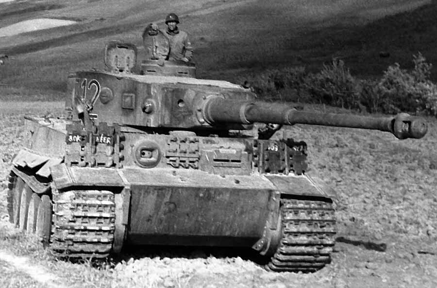 T-VI H Тигр наступление на Курской дуге 1943 T-VI H Тигр наступление на Курской дуге 1943