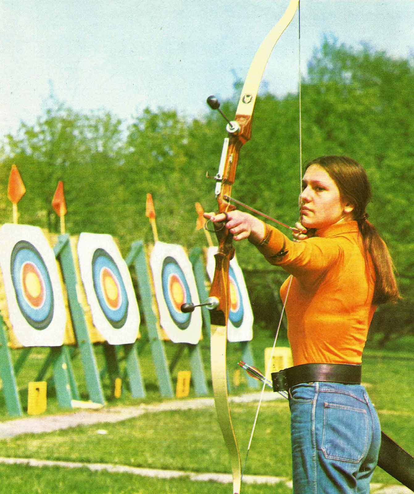 стрельба из лука не входила в олимпийскую программу до 1972 г.
