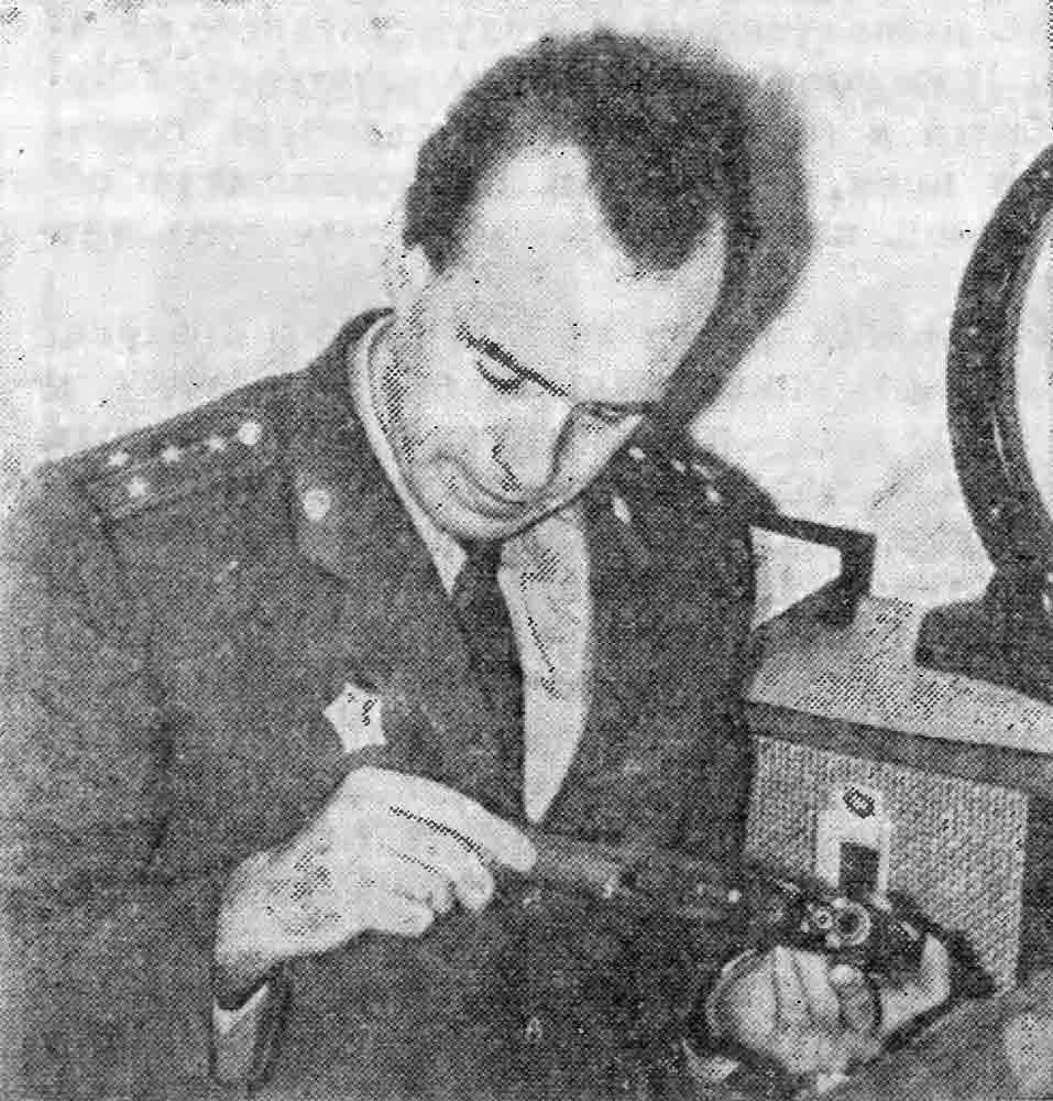 старший эксперт-криминалист Добельского РОВД Латвийской ССР капитан милиции Илмар Рейнфельд