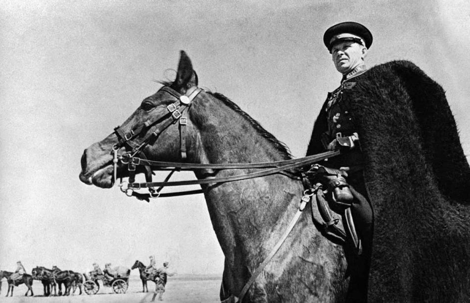 1942 - район Харькова, советские казаки