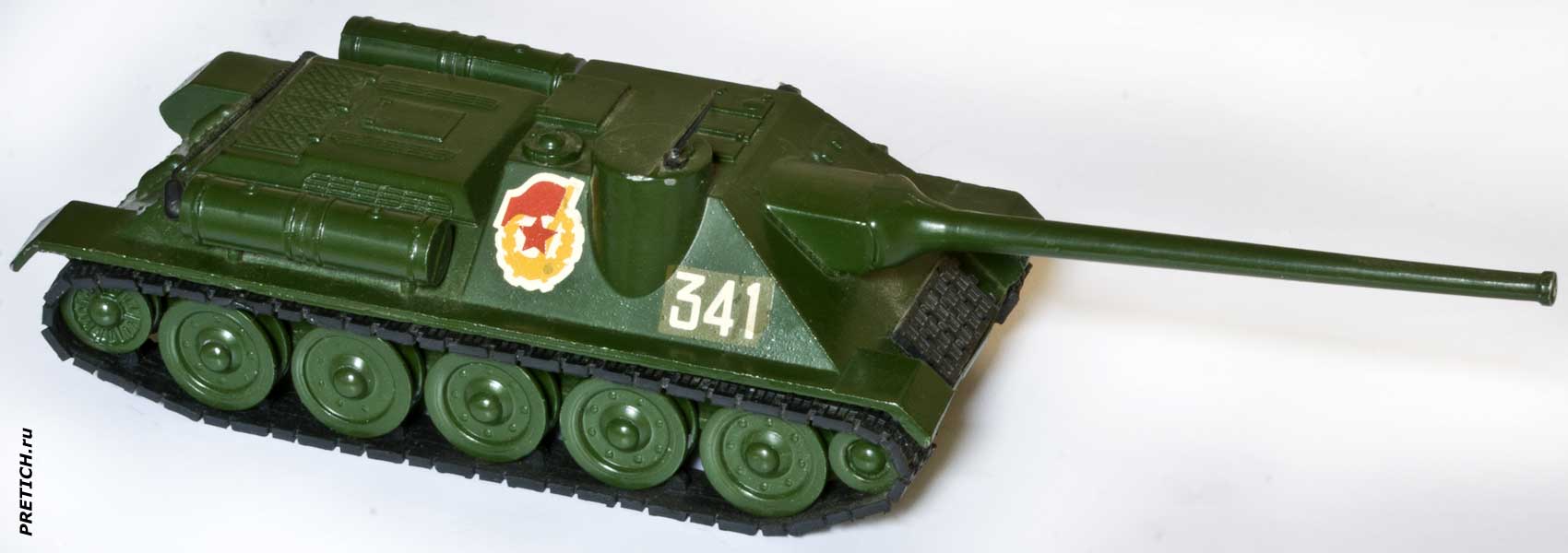 СУ-100, модель-копия, СССР, 1980 год СУ-100, модель-копия, СССР, 1980 год