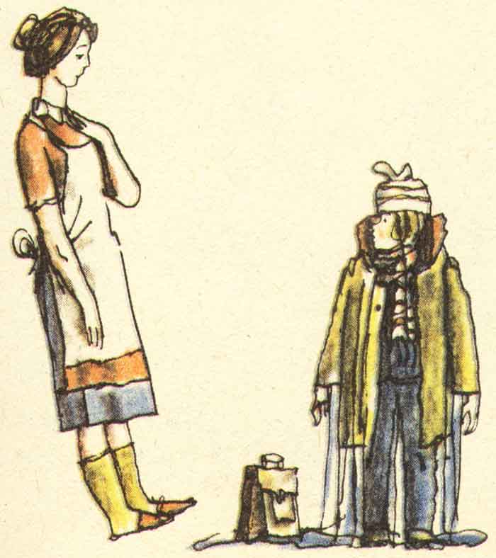 рисунок - иллюстрация из книги для детей рисунок - иллюстрация из книги для детей