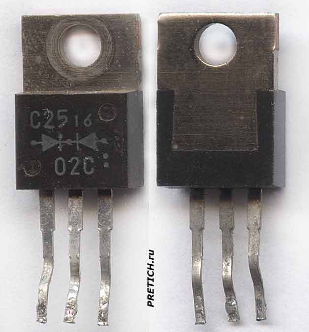 Диод Шоттки ESAC25M-02C описание