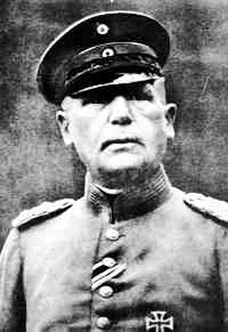Немецкий генерал Generaloberst von Einem 1914 год Немецкий генерал Generaloberst von Einem 1914 год