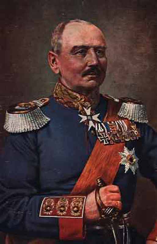 Генерал Фон Клюк (Von Kluck) в парадной форме, Германия Генерал Фон Клюк (Von Kluck) в парадной форме, Германия