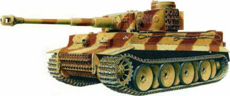 Schwere Pz. Abt. 505, Июнь 1943