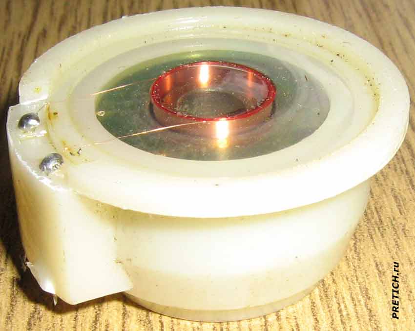 STR TA-155 динамический капсюль разборка