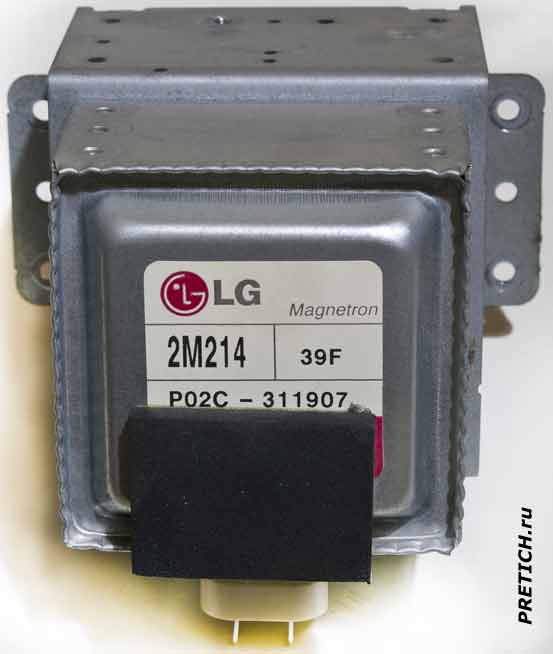 LG MH-595T как заменить магнетрон LG MH-595T как заменить магнетрон