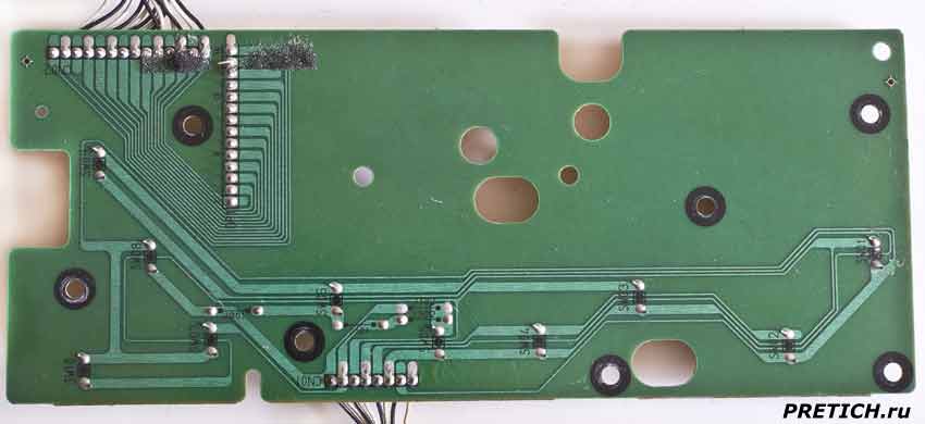 6870W2A133A плата управления LG MH-595T 6870W2A133A плата управления LG MH-595T