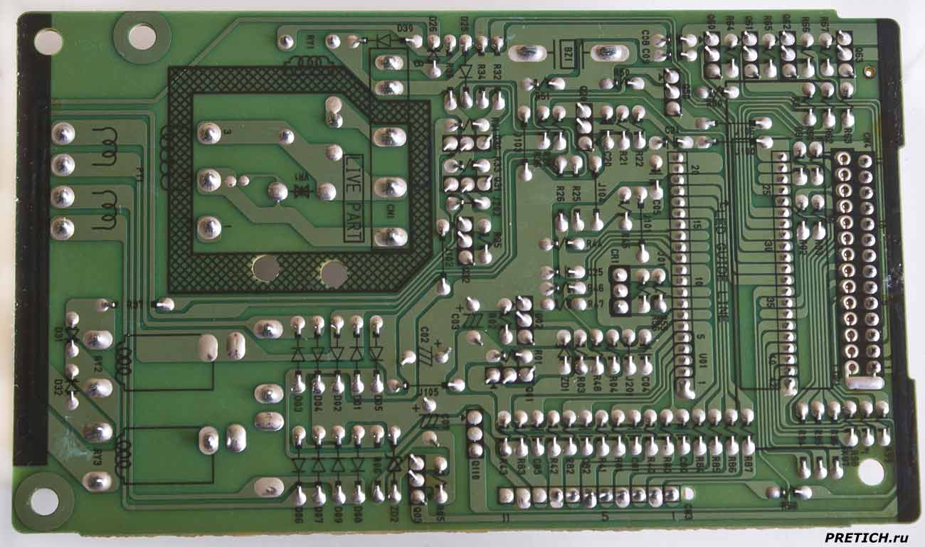LG MH-595T схема основной системной платы печи LG MH-595T схема основной системной платы печи