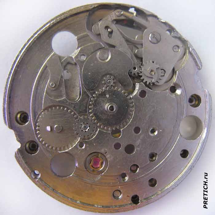 Franck Muller Automatic 100 METERS механизм календаря