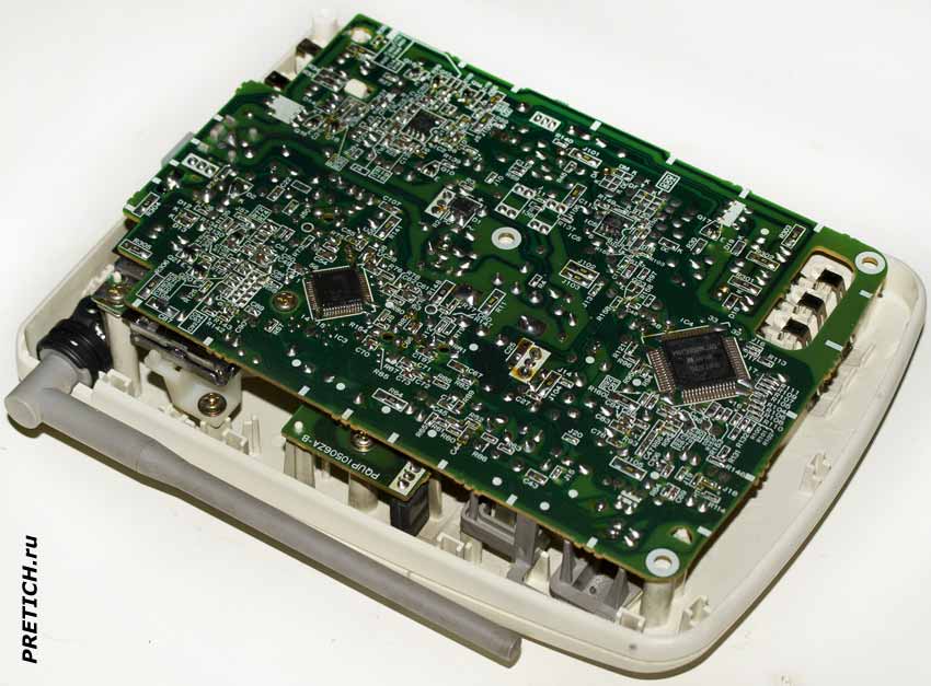 Panasonic KX-TC905-W разборка радиотелефона Panasonic KX-TC905-W разборка радиотелефона