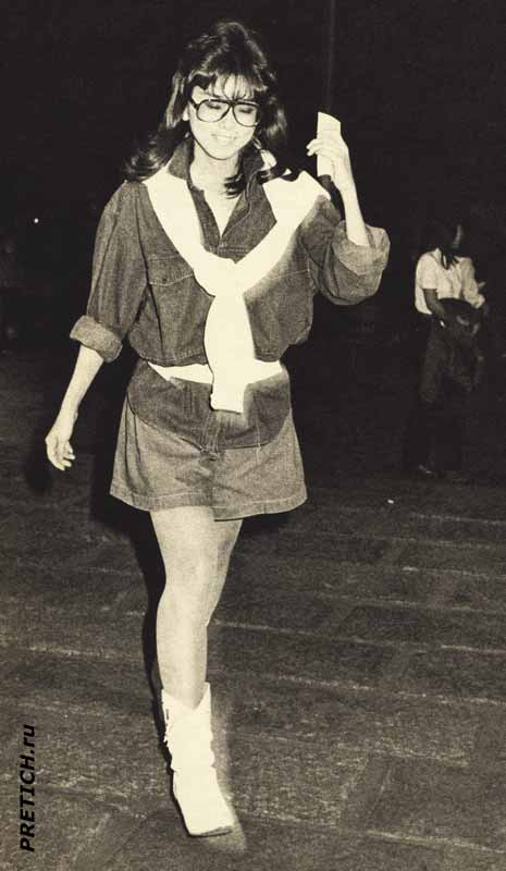 молодая японка 1983 год, уже ближе к нашим временам