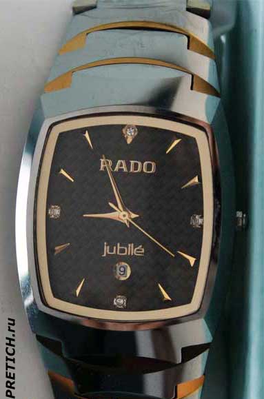 все поддельные китайские часы RADO jubile