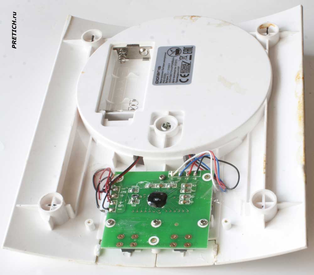 Polaris PKS 0323DL разборка весов, настольные бытовые Polaris PKS 0323DL разборка весов, настольные бытовые