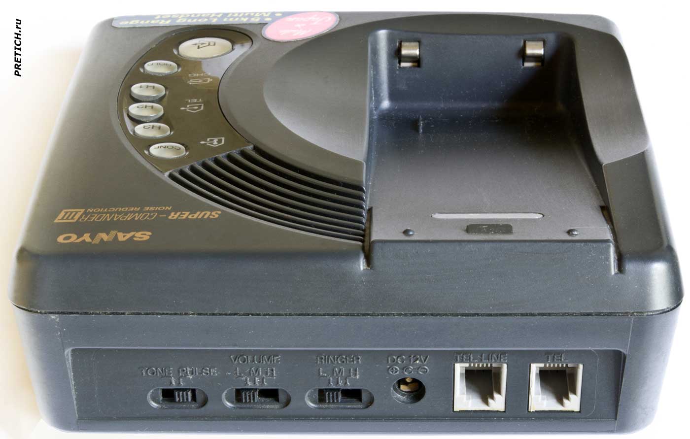 Sanyo CLT-75KM базовый блок, разъемы и переключатели Sanyo CLT-75KM базовый блок, разъемы и переключатели