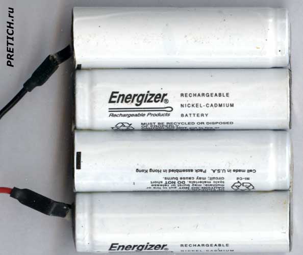 Energizer Nickel-Cadmium 800mAh аккумуляторная батарея Energizer Nickel-Cadmium 800mAh аккумуляторная батарея
